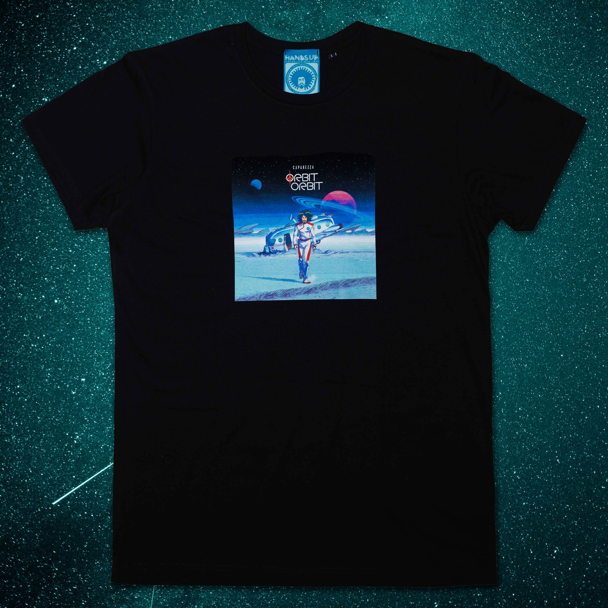 T-shirt cover orbit orbit