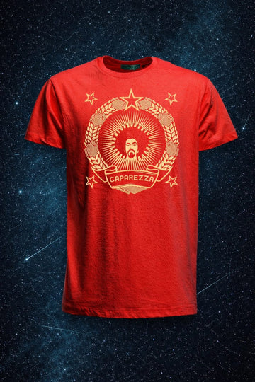 T-shirt capa comunista red
